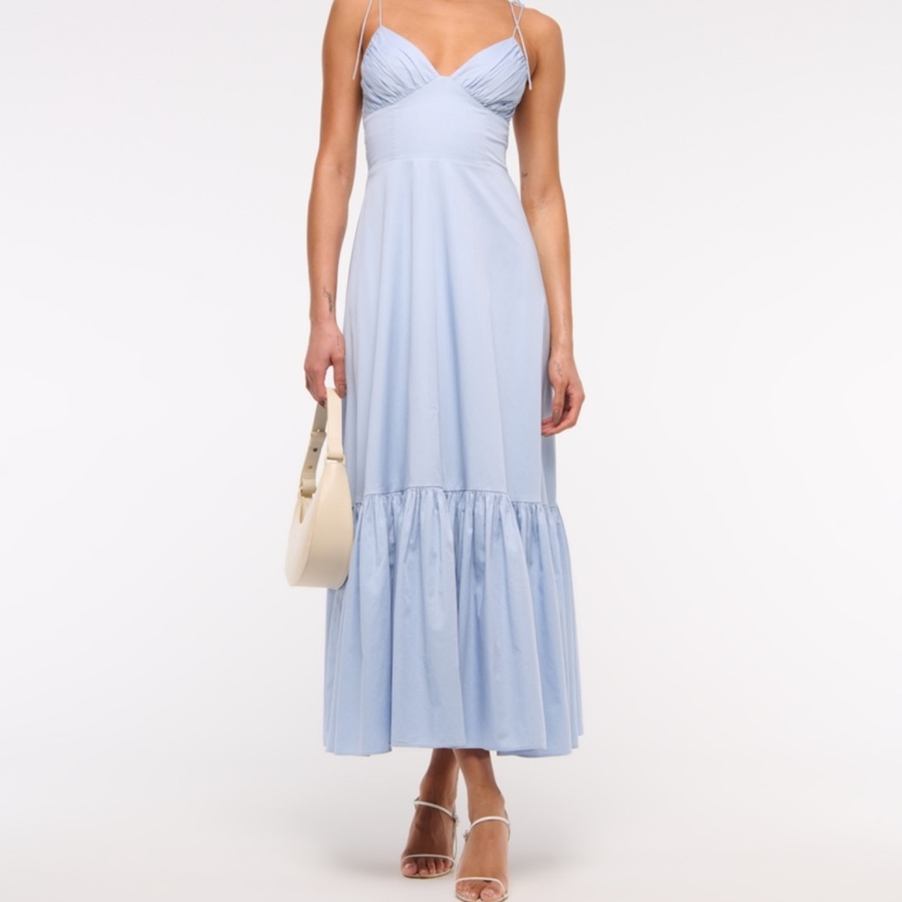 Abercrombie & Fitch Blue Maxi Dress